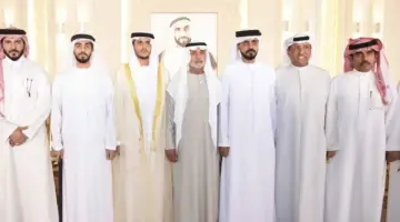 نهيان بن مبارك يشهد أفراح النعيمي والهاملي في أبوظبي